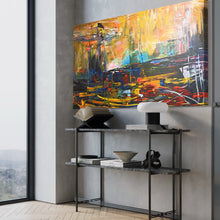 Load image into Gallery viewer, Abstracts Gold and Brown #004