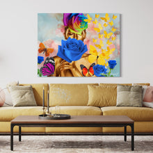 Load image into Gallery viewer, Figurative Dreaming of Butterflies