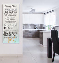 Load image into Gallery viewer, Family and Home: Family rules angel