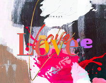 Load image into Gallery viewer, Family and Home: Love a lot Black