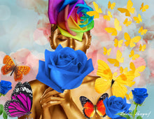 Load image into Gallery viewer, Figurative Dreaming of Butterflies