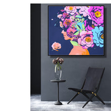 Load image into Gallery viewer, Figurative wall Art Flower me