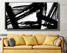 Load image into Gallery viewer, Abstracts Black and White #002