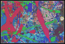 Load image into Gallery viewer, Abstracts Pink Greens #017
