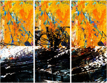 Load image into Gallery viewer, Abstracts Black Wave #027