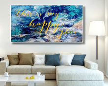 Load image into Gallery viewer, Inspirational/ Motivational Wall art: This is my happy place