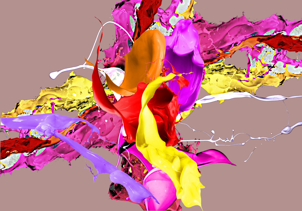 Abstracts Burst of joy